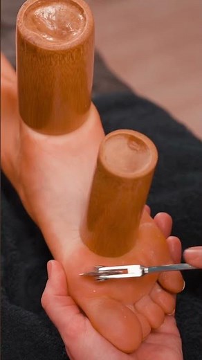 Experience the ultimate foot massage for total relaxation #relaxingvideo #oilmassage #tickling