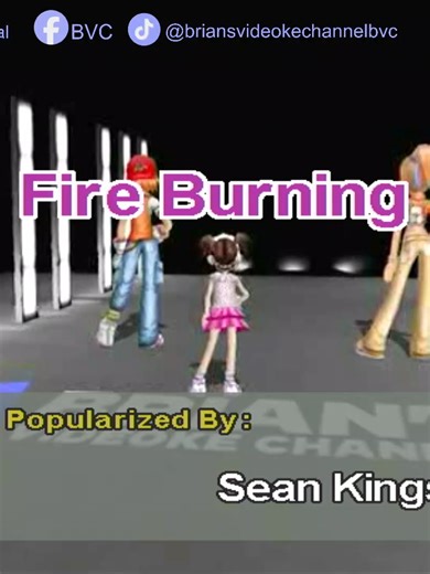 Karaoke Version of Fire Burning by Sean Kingston
