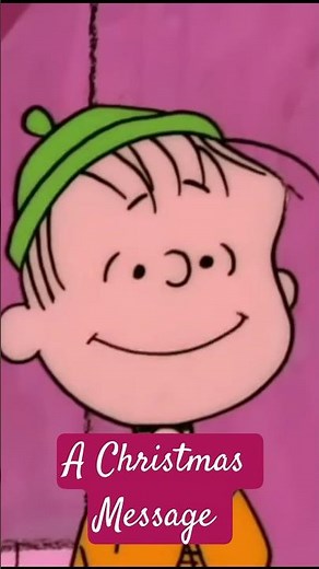 Linus Answers Charlie Brown On The True Meaning of Christmas
