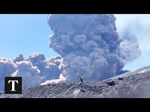 LIVE: Powerful Mount Etna Eruption Forces Tourist Evacuation