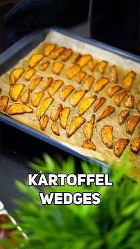 Das perfekt Rezept für knusprige Kartoffel Wedges 🥔🍟 #rezept