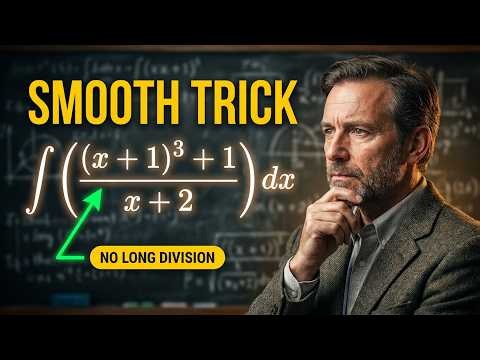 ∫(((x + 1)^3 + 1)/(x + 2))dx • College Calculus Exam Review