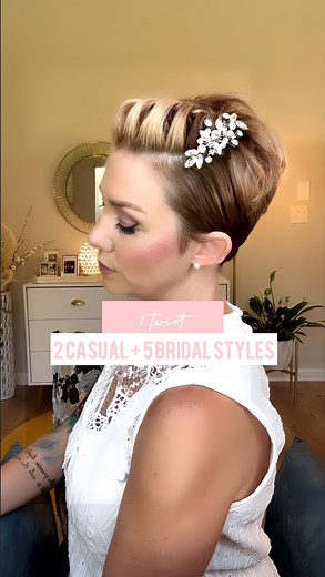 1.1M views · 4.6K reactions | Wedding Season Short Hair...