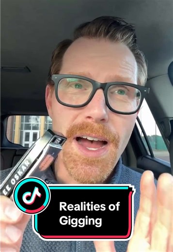 The reality of being a part-time-part-time musician #harmonica