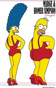 The Simpsons Wrestling Barney