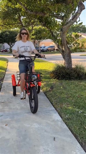 Freedom starts at your doorstep. 🚪✨ No gym membership. No car payments. Just you, the open road, and 70 miles of pure possibility. The TK1 turns every ride into a reason to get outside. #ElectricTrike #TK1Folding #EbikeLife #ActiveLifestyle #FreedomOnWheels #OutdoorAdventure #TrikeLife | Mooncoolbikes