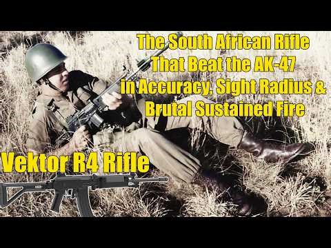 SADF's Vektor R4: A Gun That Could Smash The AK-47 in Accuracy, Sight Radius & Durability Under Fire