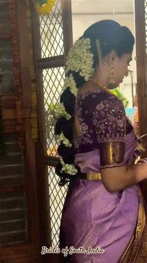 Bridal look inspiration #southindian #southindianbride #southindianjewellery #bridalblouse