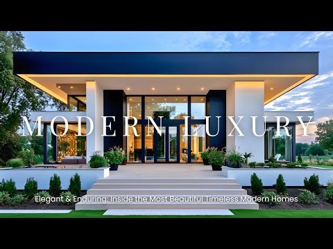 Modern Luxury House Tour: Timeless Architecture Meets Elegant Interior Design