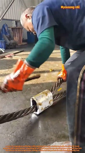 The Art of Cable Splicing: Rigger's Compression Craft