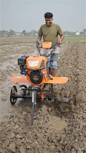 Petrol Power Tiller Demo 🔥 Mitti Ko Bana De Soft in Minutes!