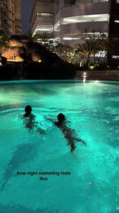 Night Swimming with Friends