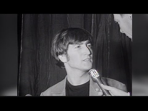 Archives: A KTTV reporter asks John Lennon about his “more popular than Jesus” comment