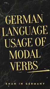 5.5K views · 47 reactions | Master The German Modal Verbs! #learninggermanisfun #deutsch #learninggermanlanguage #germanlanguage #dailygerman | Khan in Germany | Facebook