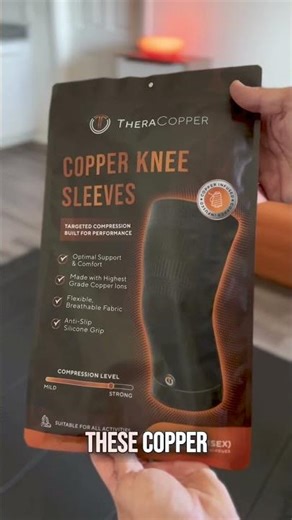 Copper Compression Knee Sleeves for Everyday Motion | TheraCopper