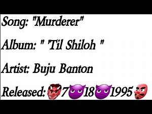 Buju Banton - Murderer (Lyrics)