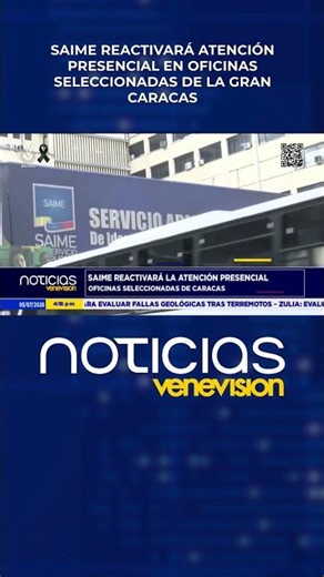 Saime to Resume In-Person Services at Selected Offices in Greater Caracas