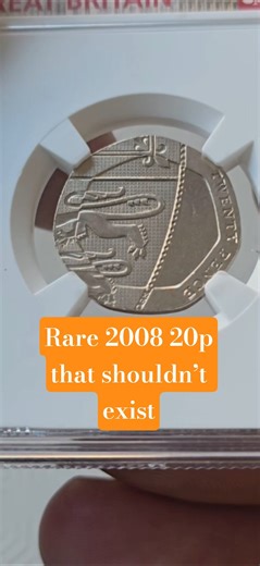 2008 No Date 20p Error Coin Explained | Rare UK Mule Coin