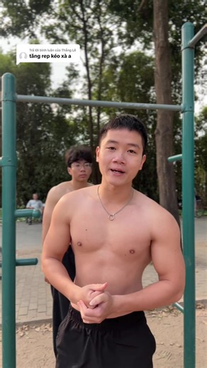 Trả lời @Thắng Lê tăng rep kéo xà ngay lập tức với cách 1. Cầm rộng để giảm rom 2. Kéo và thả nhanh 3. Kéo qua cằm là xuống luôn chứ k kéo cao #hoanghybridcoaching #hybrid #calisthenics