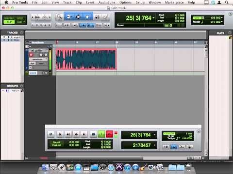 Avid Pro Tools 10 Tutorial | Tracking Acoustic Guitar