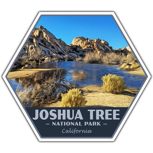 Joshua Tree National Park Sticker | Joshua Tree Sticker | Vinyl Sticker | 2.25" X 2" to 3.4" X 3.0" | Made in USA | Free Shipping - Etsy