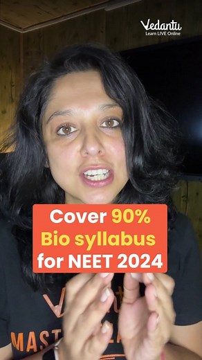 Vedantu on Instagram: " To complete your syllabus, follow NCERT! For everything else, there's Vedantu ✌️  Click the link in bio #Vedantu #BestTeachers #BestResults #AbGharSe #NEET #NEET2024 #biology #syllabus #examprep #studytips #learnmore #focus"