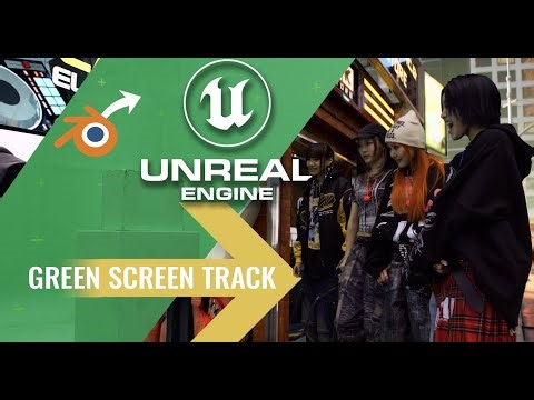 Unreal Engine 5.4 Green Screen Workflow (Blender to Unreal)