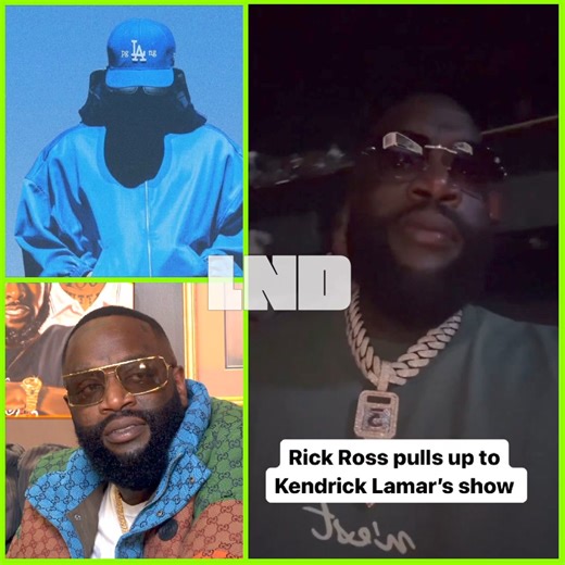 Rick Ross Pulls up to Kendrick Lamar's Show 👀 | Live N' Direct Hip Hop