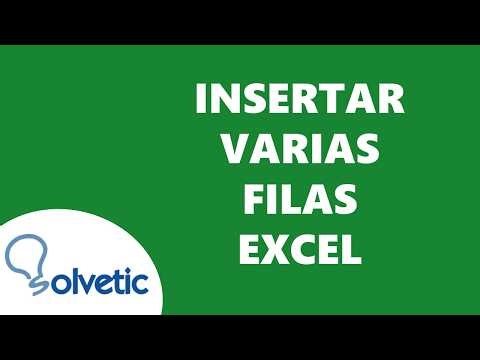 Insert Multiple Rows in Excel ✅✅