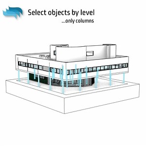 Select Rhino geometry and VisualARQ objects by type and Level! With this Grasshopper script, you can do it easily! You can download it here: https://www.food4rhino.com/en/resource/select-objects-level #rhino3d #visualarq #bim #flexiblebim #architecture3d #architecture2d #parametricarchitecture #softwarearchitecture #grasshopper3d #architecturaldrawings #freeformarchitecture #visualarqfeatures | VisualARQ