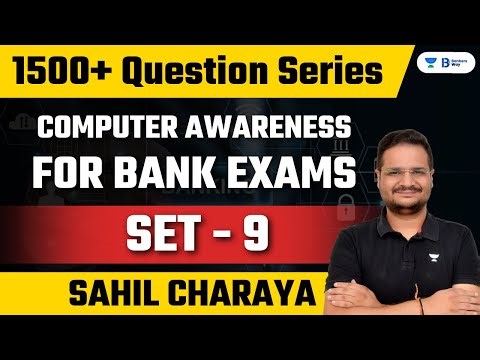 1500+ Question Series | Set - 9 | Computer Awareness for Bank Exams | Sahil Charaya
