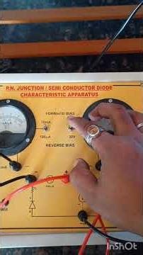 PN junction diode practical #physics #physicspractical #physicsfield