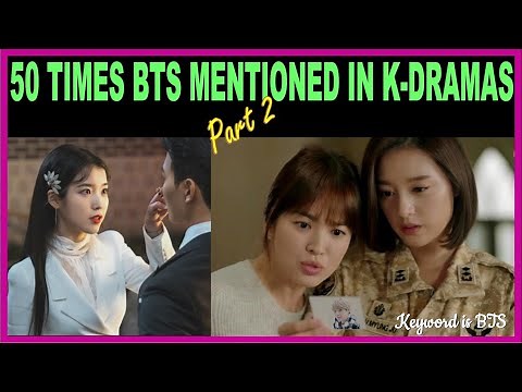(Part 2/3) BTS MEMBERS MENTIONED IN KOREAN DRAMAS | Keyword, Rating, Review