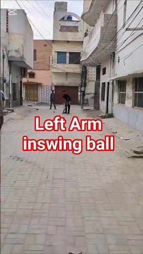 How to do Left Arm inswing bowl with tape tennis ball | Cricket air swing Bowling practice #viral