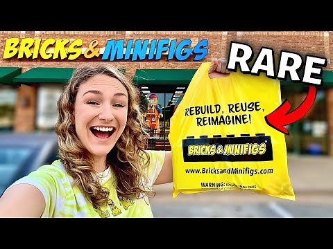SO MANY RARE & EXCLUSIVE LEGO SETS! | Bricks & Minifigs Shopping Vlog