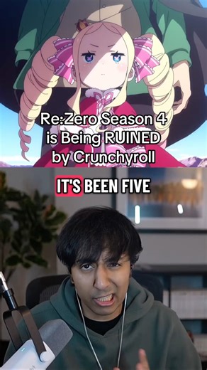 Re:Zero Season 4 is Being RUINED by Crunchyroll. #rezero #anime #isekai