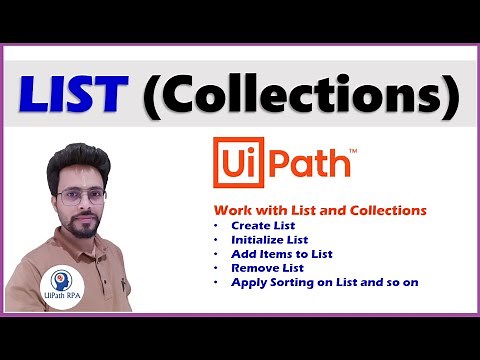 How to use List and Collections in UiPath | UiPath RPA