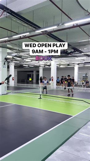 Midweek rallies are the best kind of reset! 💪Join us this Wednesday Open Play, 9AM–1PM — where every serve sparks connection and every game brings good vibes! ✨#PickleballCenter #OpenPlayWednesday #MidweekMatch #PickleballPH | The Pickleball Center