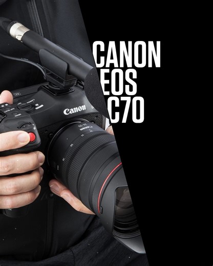 #TechHighlight Time bends to your vision. 🎥 With 4K 120fps slow motion, the Canon EOS C70 transforms every flicker of movement into breathtaking cinematic detail. Discover all its features: https://canon.sm/3YTMOBD #CanonME #أحدث_التقنيات الوقت ينسجم مع رؤيتك مع كانون EOS C70 ذات الحركة البطيئة بدقة 4K ومعدل 120 بكسل، حوّل كل لحظة إلى تفصيل سينمائي مبهر. تعرّف إلى كل مواصفاتها: https://canon.sm/3AsajYU #كانون_الشرق_الأوسط | Canon Middle East
