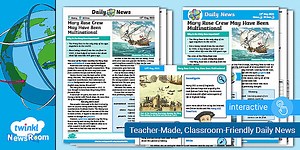 Daily NewsRoom Pack - Tudor Mary Rose Crew Discovery - KS2 Reading Comprehension (ages 7-11)
