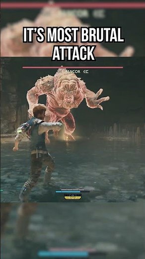 How To Beat The Rancor In Jedi Survivor #starwars