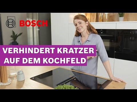 Hob with scratch-resistant surface & integrated extractor hood | Bosch Hobs