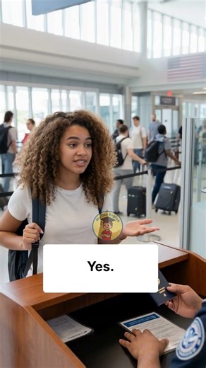 ✈️ Airport immigration first time USA | #USA #learnenglish