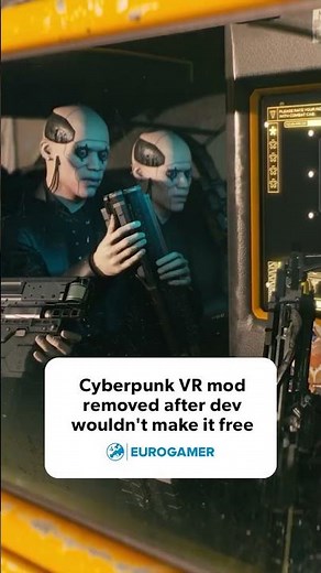 Cyberpunk 2077 VR mod removed for not being free. #GamingNews