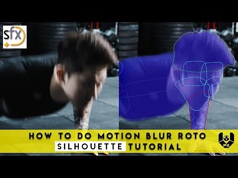 How to do Motion Blur Roto - Silhouette FX Rotoscopy Tutorial
