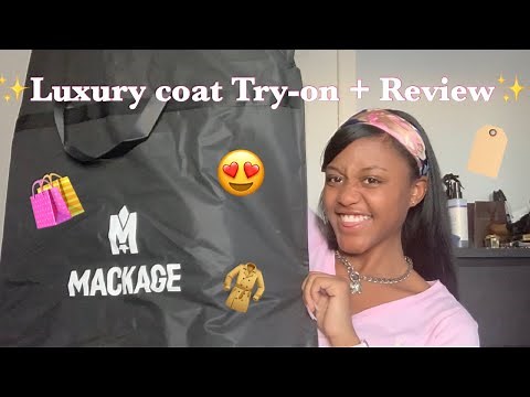 DETAILED Mackage Coat Unboxing + Review ft. Affirm