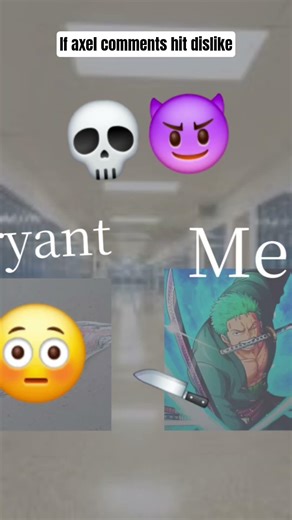 don't comment axel!!