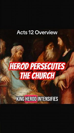 Acts 12 Overview #bible #biblesummary #biblestudy #dailydevotion #devotional #Acts