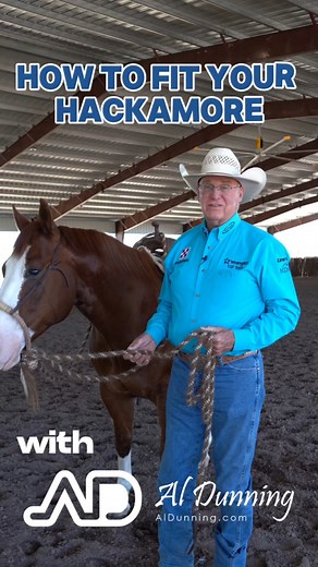 Hackamore fit matters. I've recieved a few questions about fitting the hackamore lately so I thought I'd reshare this! In this reel, I’m breaking down how to properly size and place your bosal to get the most out of your hackamore. A good fit means better communication, less resistance, and more comfort for your horse. #AlDunning #HackamoreFit #BosalBasics #Horsemanship #HackamoreTraining #HorseTrainingTips #WesternHorsemanship| Hackamore Sizing | Bosal Fit | Horse Comfort | Bitless Training | T