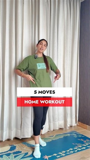 5 Simple Moves for a Full Body Home Workout